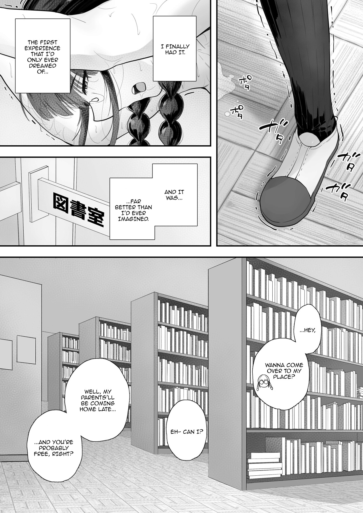 Hentai Manga Comic-The Busty Library Committee President Is Very Interested In Lewd Stuff-Read-26
